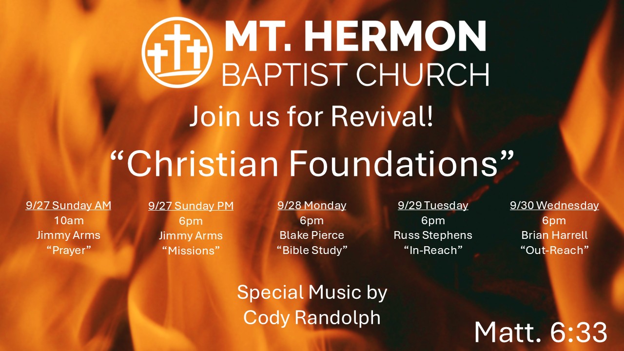 Revival 2026 - Christian Foundations